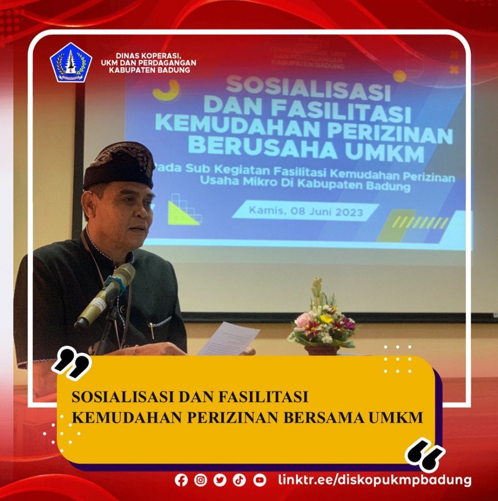 Sosialisasi dan Fasilitasi Kemudahan Perizinan bersama UMKM